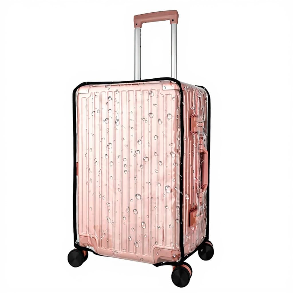 Transparent Luggage Trolley Waterproof Cover – Dustproof & Scratch-Resistant Suitcase Protector