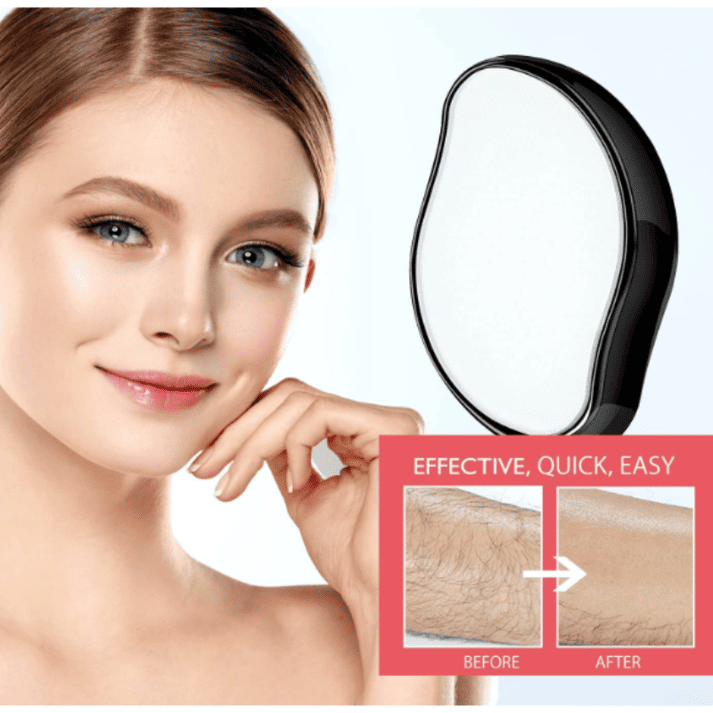 Crystal Hair Remover Tool – Safe & Painless Hair Removal for Face & Body (Pack of 1)
