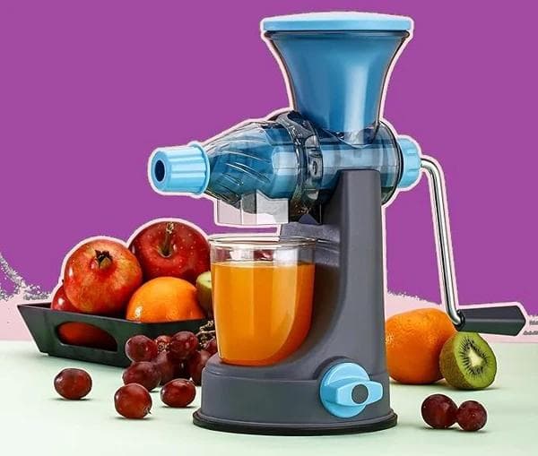 Hand Juicer Machine – Manual Juice Maker for Home Use (Random Color – Pack of 1)